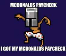 Everhood Mcdonalds GIF - Everhood Mcdonalds Paycheck GIFs