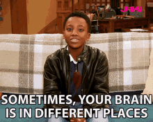 Sometimes Your Brain Is In Different Places Ramon Reed GIF - Sometimes Your Brain Is In Different Places Ramon Reed J14magazine GIFs