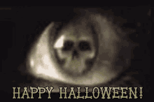Happy Halloween Eye GIF - Happy Halloween Eye Skull Eye GIFs