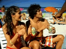soda beach drinking