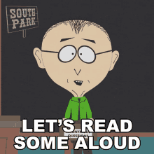 lets read some aloud mr mackey south park s9e7 erection day