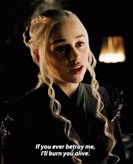 Daenerys Targaryen Khaleesi GIF - Daenerys Targaryen Khaleesi Betray Me GIFs