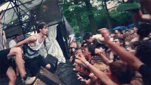 Crowd Jumping State Champs GIF - Crowd Jumping State Champs Elevated Song GIFs