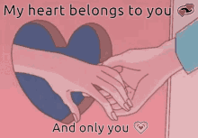 My Heart Belongs To You And Only You GIF - My Heart Belongs To You And Only You Ollie And Lauren GIFs