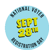 National Voter Registration Day They Are Counting On You Not Registering To Vote Sticker - National Voter Registration Day They Are Counting On You Not Registering To Vote Prove Them Wrong Stickers