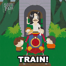 Train Michael GIF - Train Michael South Park GIFs