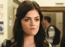 pll pretty little liars aria annoyed ticked off