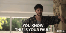 You Know This Is Your Fault James Scully GIF - You Know This Is Your Fault James Scully Forty Quinn GIFs