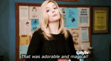 That Was Adorable And Magical Gillian Jacobs GIF - That Was Adorable And Magical Gillian Jacobs Community GIFs
