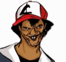 Ash Creepy GIF - Ash Creepy Creepy Face GIFs