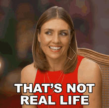 Thats Not Real Life Julie Stoffer GIF - Thats Not Real Life Julie Stoffer The Real World Homecoming New Orleans GIFs