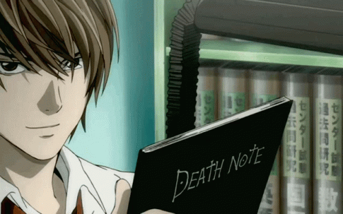 Death Note Light GIFs | Tenor