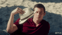Cover Face Anthony O Hare GIF - Cover Face Anthony O Hare The Last Letter From Your Lover GIFs