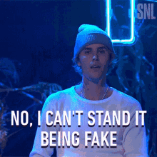 No I Cant Stand It Being Fake Justin Bieber GIF - No I Cant Stand It Being Fake Justin Bieber Holy GIFs