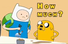 How Much? GIF - How Much Jake Jake The Dog GIFs
