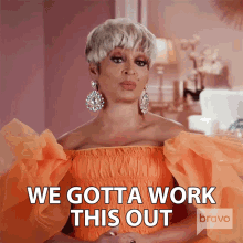 We Gotta Work This Out Karen Huger GIF - We Gotta Work This Out Karen Huger Real Housewives Of Potomac GIFs