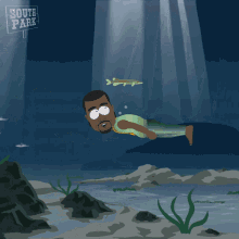 Swimming Kanye West GIF - Swimming Kanye West South Park GIFs