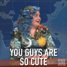 You Guys Are So Cute Aidy Bryant GIF - You Guys Are So Cute Aidy Bryant Saturday Night Live GIFs