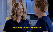 greys anatomy teddy altman that would not be weird that wouldnt be weird not weird