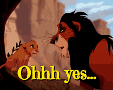 Scar Oh Yes GIF - Scar Oh Yes Thats Right GIFs