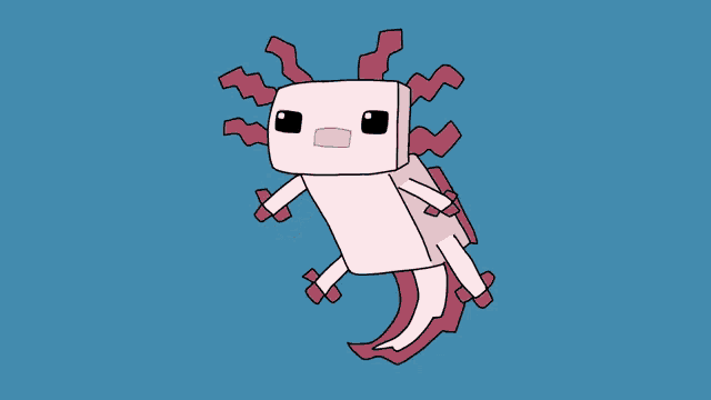 Axolotl Minecraft Gif Axolotl Minecraft Descubre Comparte Gifs