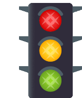 Vertical Traffic Light Travel Sticker - Vertical Traffic Light Travel Joypixels Stickers