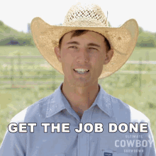 Get The Job Done No Matter What Tyler Kijac GIF - Get The Job Done No Matter What Tyler Kijac Ultimate Cowboy Showdown GIFs