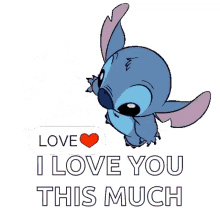 Love You Too Stitch GIF - Love You Too Stitch Love GIFs