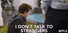 I Dont Talk To Strangers Charlie Harding GIF - I Dont Talk To Strangers Charlie Harding Sam Mccarthy GIFs