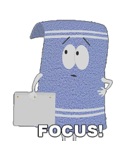 Focus Towelie Sticker - Focus Towelie South Park Stickers