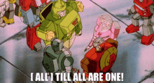 Transformers Till All Are One GIF - Transformers Till All Are One The Transformers The Movie GIFs