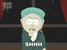 Shhh Mayor Mcdaniels GIF - Shhh Mayor Mcdaniels South Park GIFs