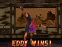 Tekken Eddy Wins GIF - Tekken Eddy Wins Dance GIFs