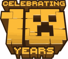 celebrating ten years celebration anniversary