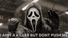 Ghostface Scream Mask GIF - Ghostface Scream Mask Hello GIFs