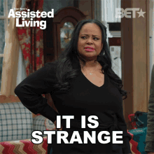 It Is Strange Leah GIF - It Is Strange Leah Assisted Living GIFs