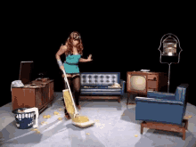 Vacuum Clean Up GIF - Vacuum Clean Up Housewife GIFs