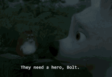 Bolt They Need A Hero GIF - Bolt They Need A Hero No Matter What The Odds GIFs