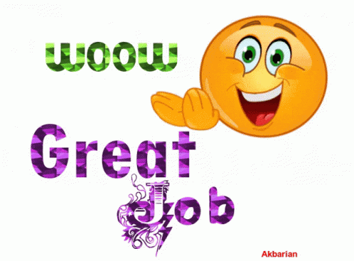 Animated Greeting Card Great Job GIF - Animated Greeting Card Great Job -  Discover &amp; Share GIFs