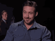 Ryan Gosling Goose GIF - Ryan Gosling Goose Interview GIFs