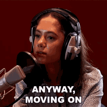 Anyway Moving On Saoirse GIF - Anyway Moving On Saoirse Lets Move On GIFs