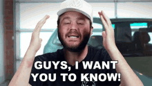 Guys I Want You To Know James Pumphrey GIF - Guys I Want You To Know James Pumphrey Donut Media GIFs