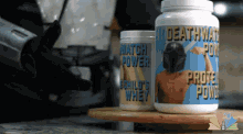 Deathwatch Protein Powder This Is The Whey GIF - Deathwatch Protein Powder This Is The Whey Protein GIFs