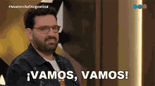 Vamos Vamos Damián Betular GIF - Vamos Vamos Damián Betular Masterchef Argentina GIFs