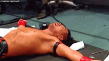 Shinsuke Nakamura Knocked Out GIF - Shinsuke Nakamura Knocked Out Dead GIFs