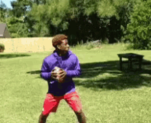 Playing With Himself - Football GIF - Football Playing With Himself Alone GIFs