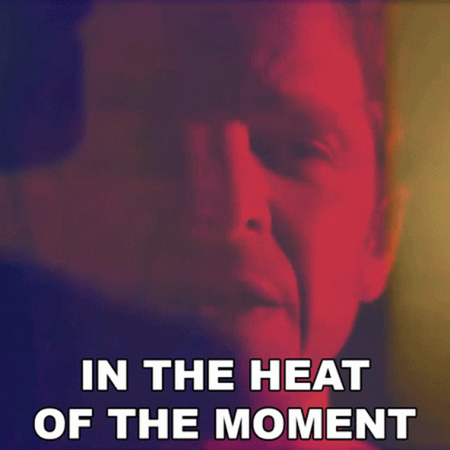 The heat the moment