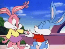 Bugs Bunny Kiss GIF - Bugs Bunny Kiss Hand GIFs