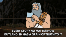 Every Story Has A Grain Of Truth To It Zeus GIF - Every Story Has A Grain Of Truth To It Zeus Smite GIFs