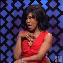 Jaw Dropped Regina King GIF - Jaw Dropped Regina King Saturday Night Live GIFs